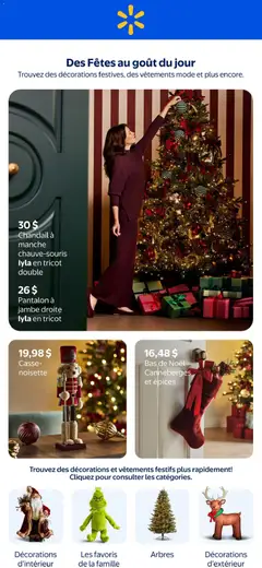 Preview of Walmart circulaire - Des Fêtes au goût du jour from shop Walmart valid from Oct 29, 2026