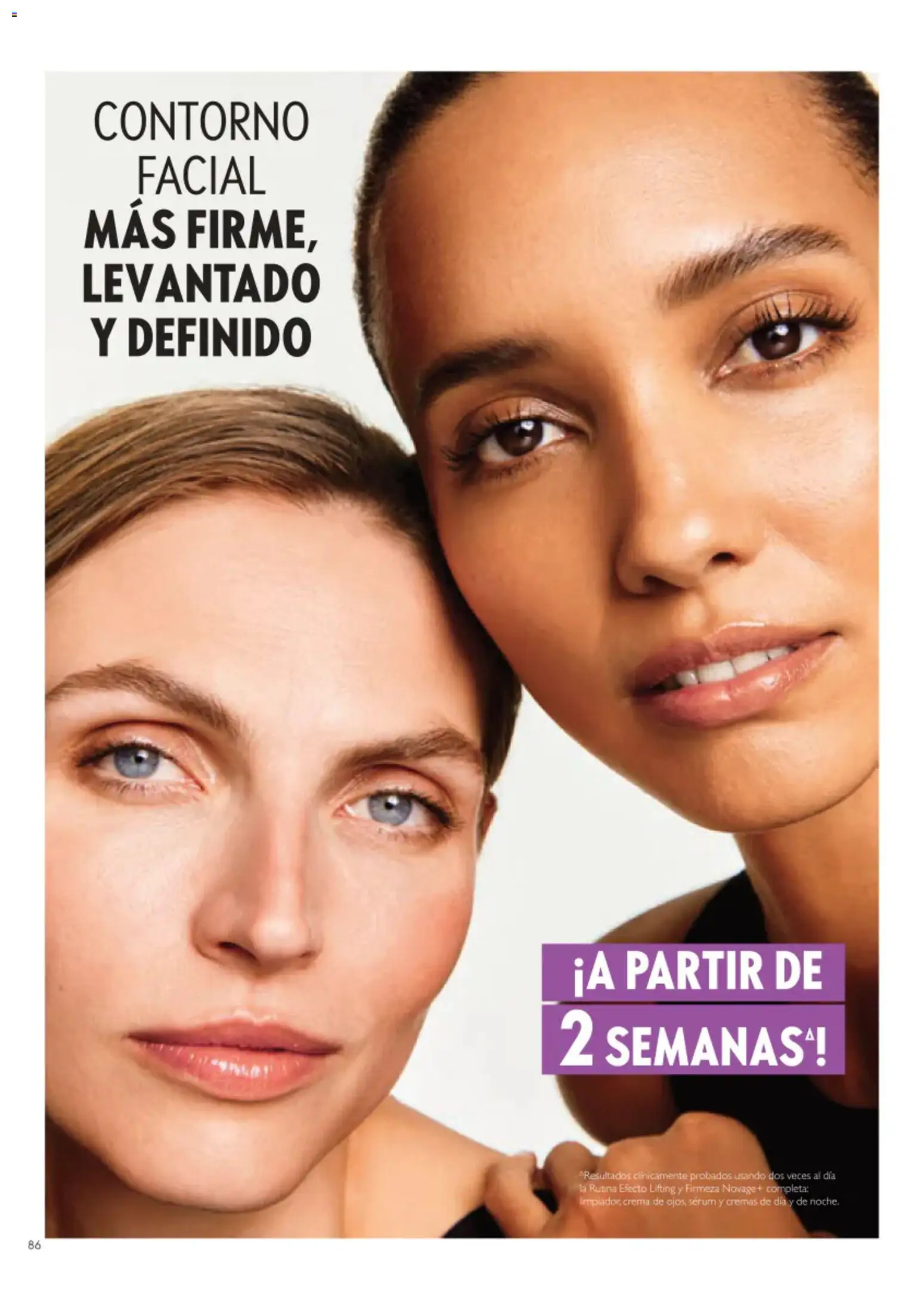 Nuevas ofertas de Oriflame válidas en toda la República Mexicana desde el 22/08/2026. ¡Encuentra las mejores ofertas en Oriflame campaña 12 2026! | Página: 86 | Productos: Serum, Crema, Contorno