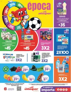 Vista previa de Alsuper folleto Durango, nuevo folleto de la tienda, válido en México a partir del 24.05.2026