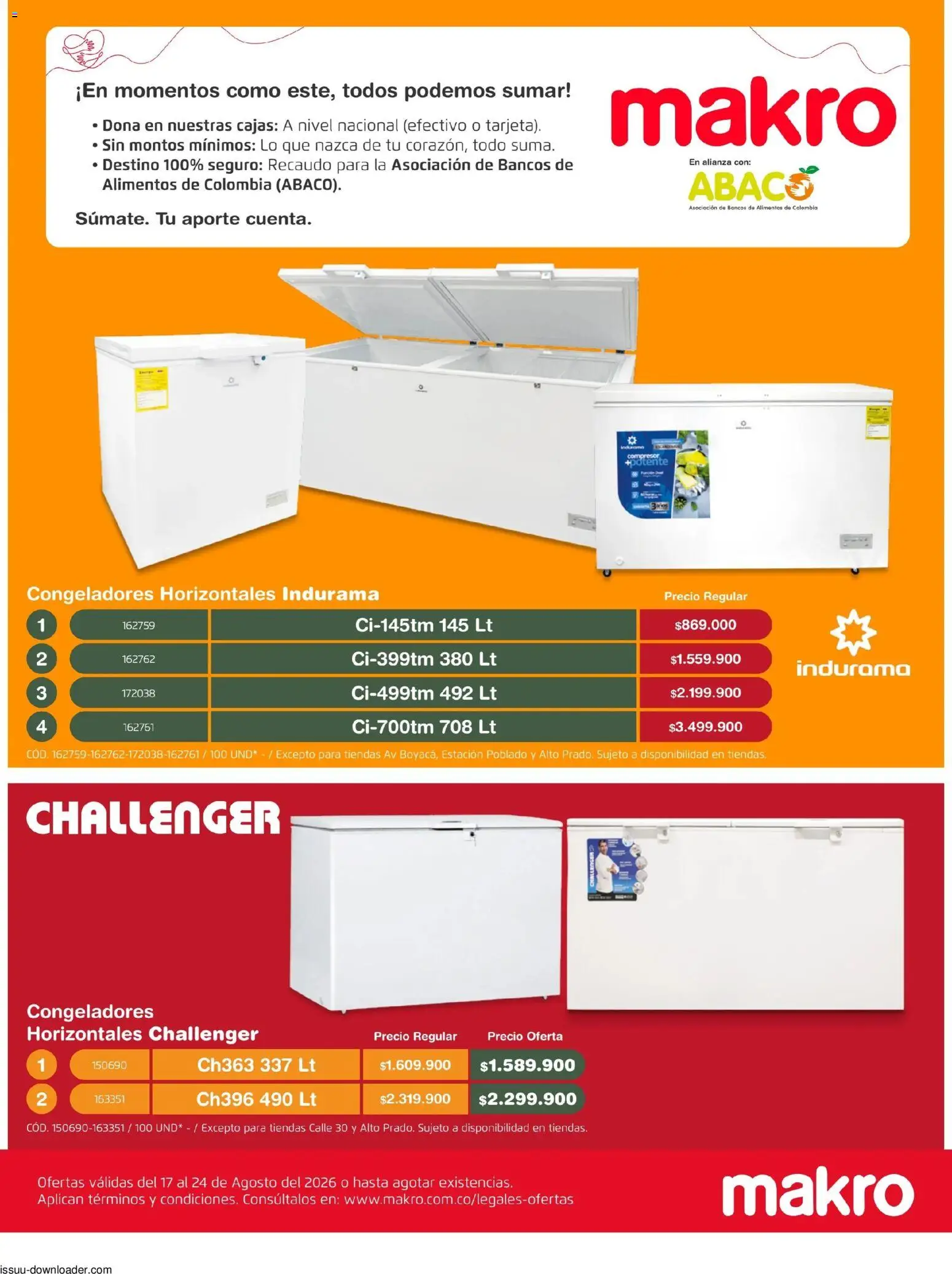 Makro revista - valida desde el 17/08/2026 | Página: 5 | Productos: Compresor