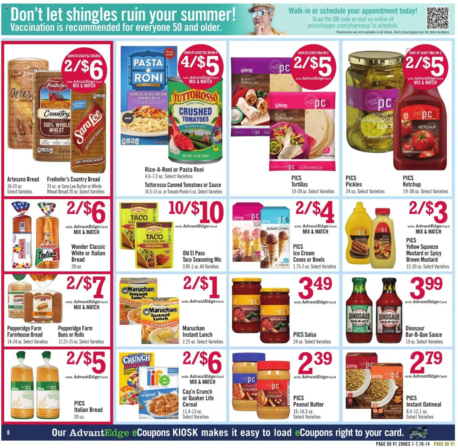 Price Chopper Weekly Ad - valid from 07/12/2026 | Page: 8 | Products: Berries, Butter, Garlic, Pc