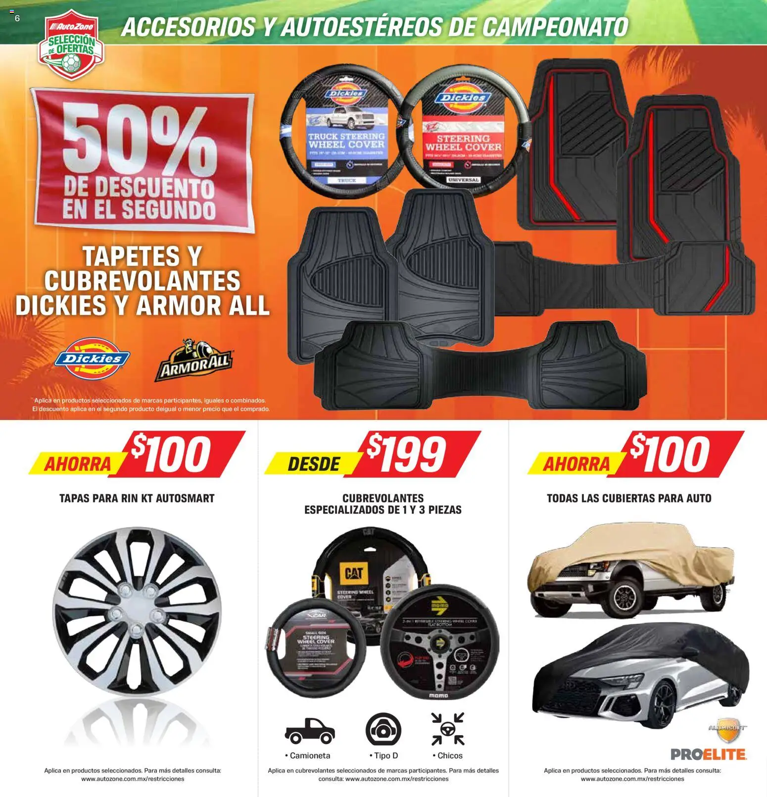 Nuevas ofertas de AutoZone válidas en toda la República Mexicana desde el 28/06/2026. ¡Encuentra las mejores ofertas en AutoZone catálogo! | Página: 6