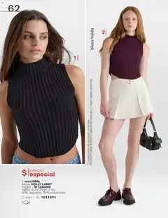 Vista previa de Price Shoes catálogo Cierre de temporada, nuevo folleto de la tienda, válido en México a partir del 16.06.2026 | Página: 62 | Productos: Blusa, Vino