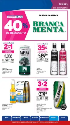 Vista previa La Anonima catálogo válido desde el 18.06.2026 | Página: 28 | Productos: Vodka, Gin, Cerveza