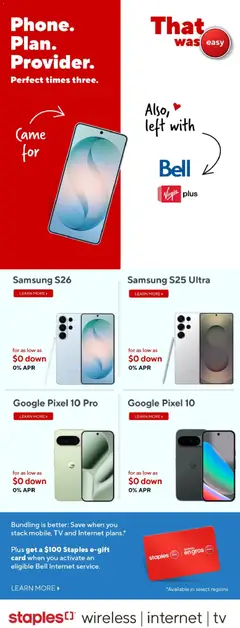 Preview of Staples weekly flyer / circulaire from shop Staples valid from 22.05.2026 | Page: 6