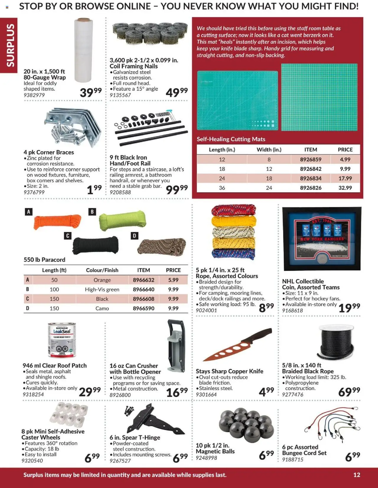 Princess Auto flyer valid from 16.04.2025 | Page: 17 | Products: PC, Iron, Table, Box