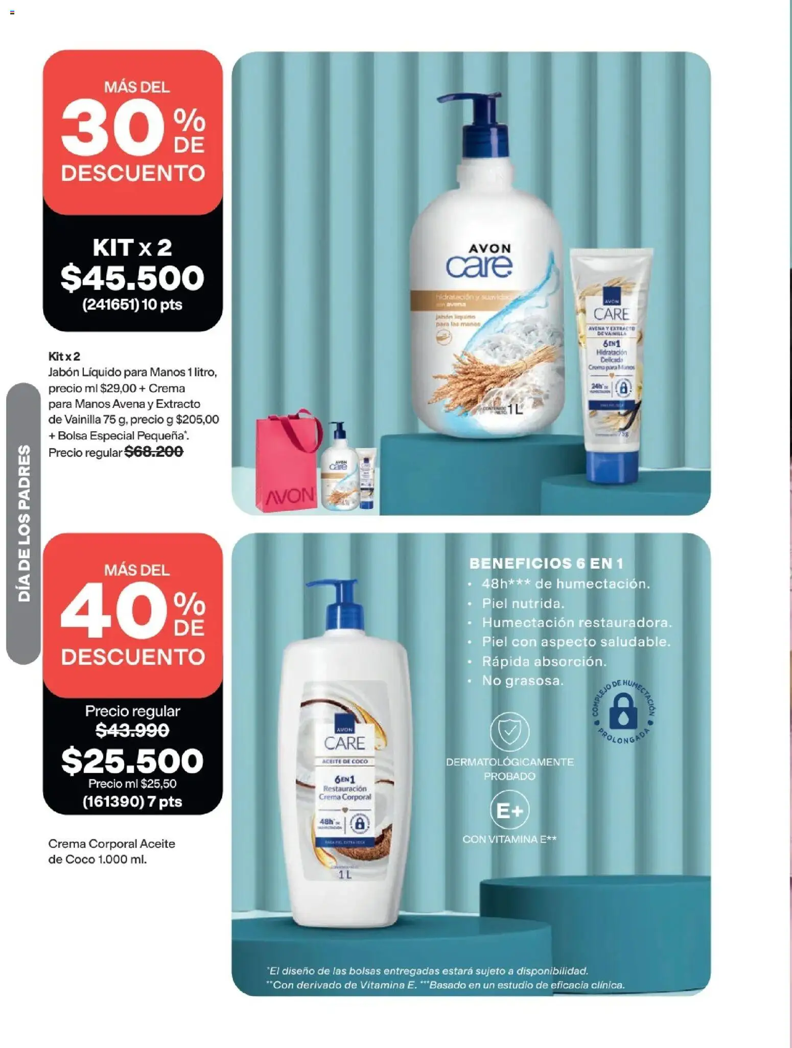 Avon revista - valida desde el 01.08.2026 | Página: 20 | Productos: Bolsa, Jabón líquido, Coco, Jabón