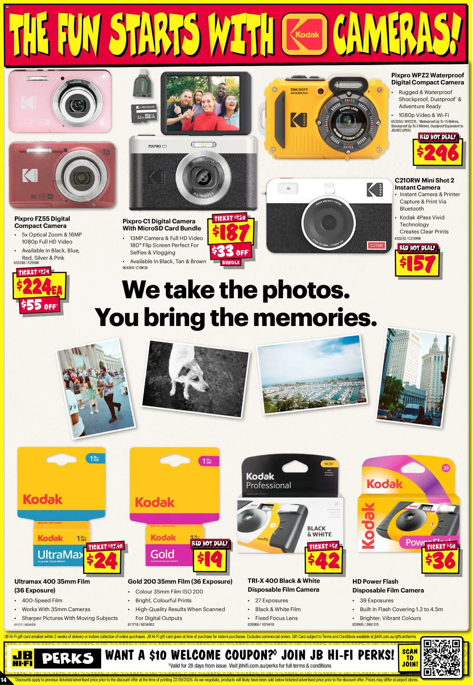 JB Hi-Fi catalogue - valid from 01/10/2026 | Page: 14 | Products: Printer, Camera, Screen, Video