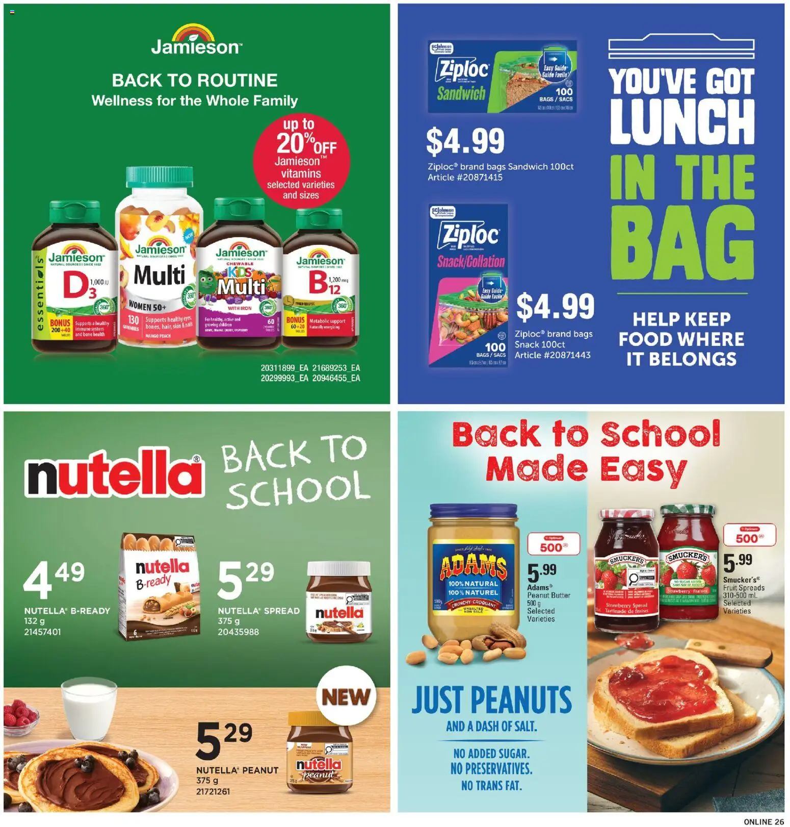 Fortinos flyer valid from Aug 20, 2026 | Page: 25
