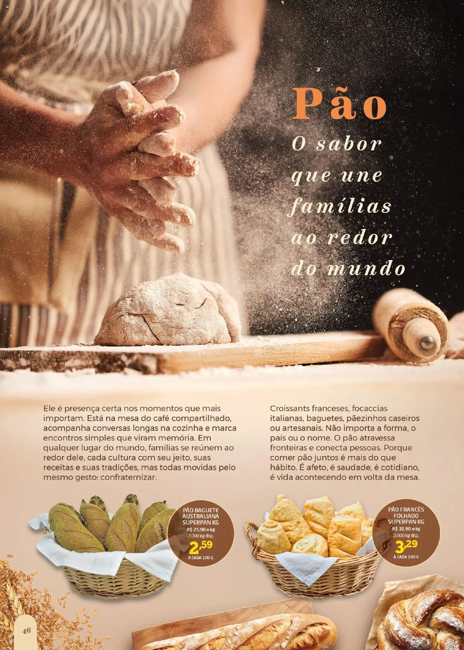 Cooper Folheto - válido de 27.05.2026 | Página: 46 | Produtos: Mesa, Pão, Café, Pão francês