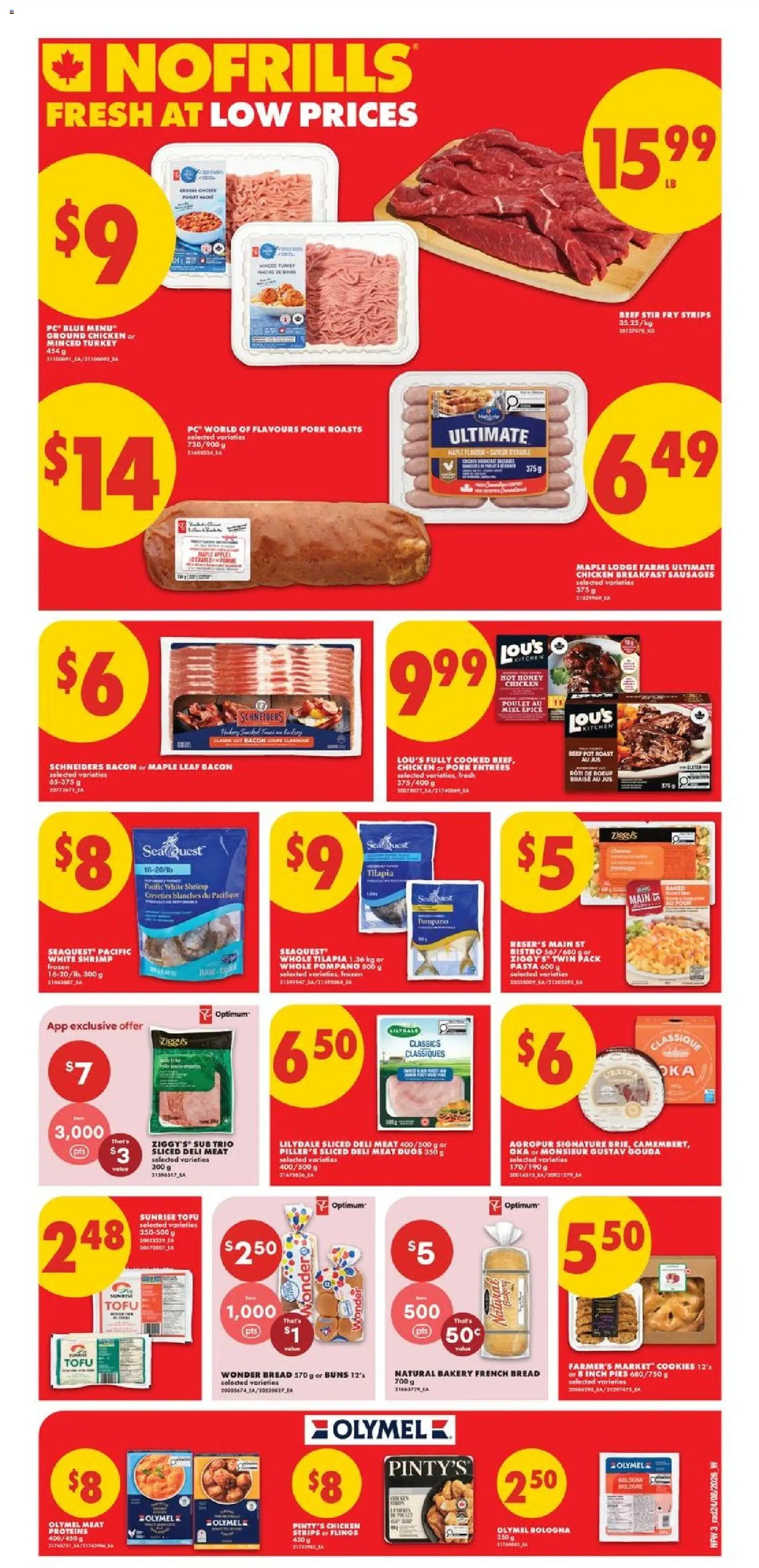 No Frills flyer valid from Aug 27, 2026 | Page: 4