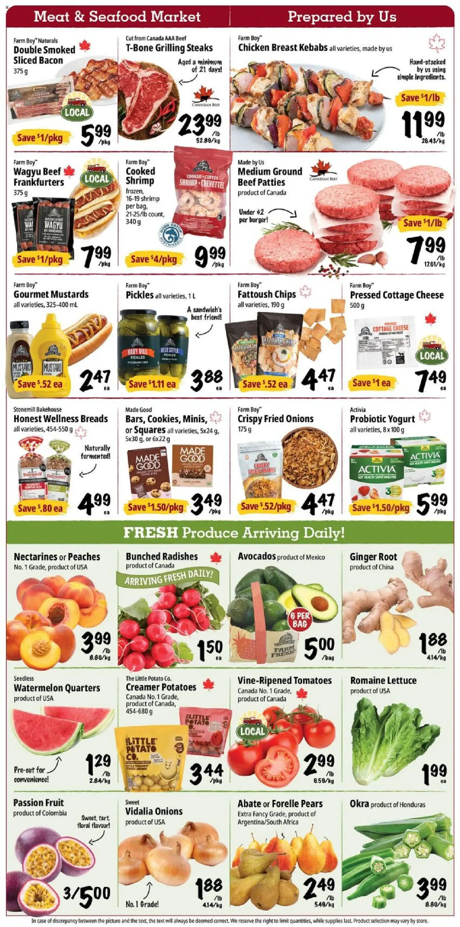 Farm Boy flyer valid from 28.05.2026 | Page: 2 | Products: Beef, Potatoes, Case, Tomatoes