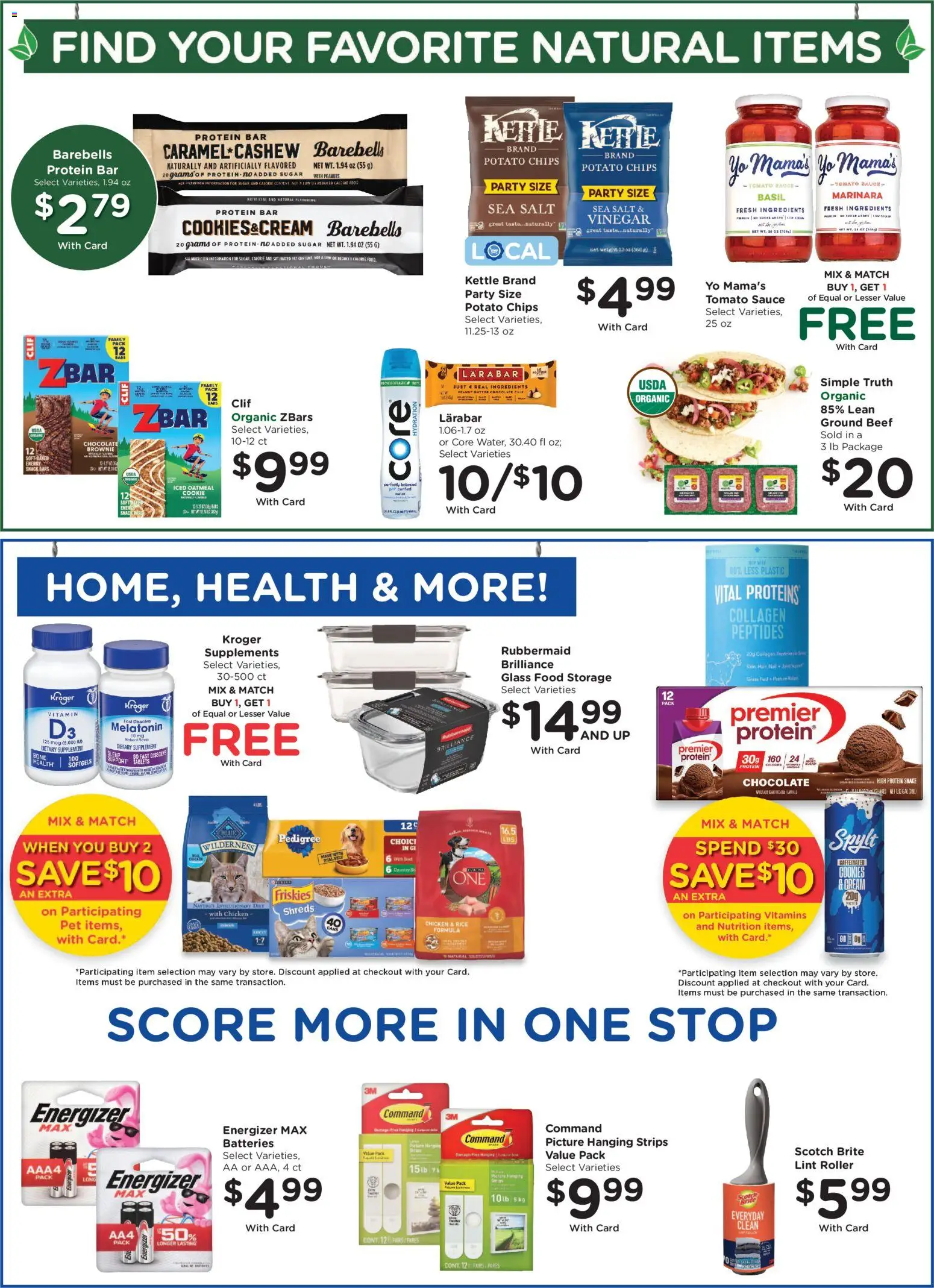 Fred Meyer Weekly Ad - valid from 07/22/2026 | Page: 10 | Products: Melatonin, Vinegar, Rice, Kettle