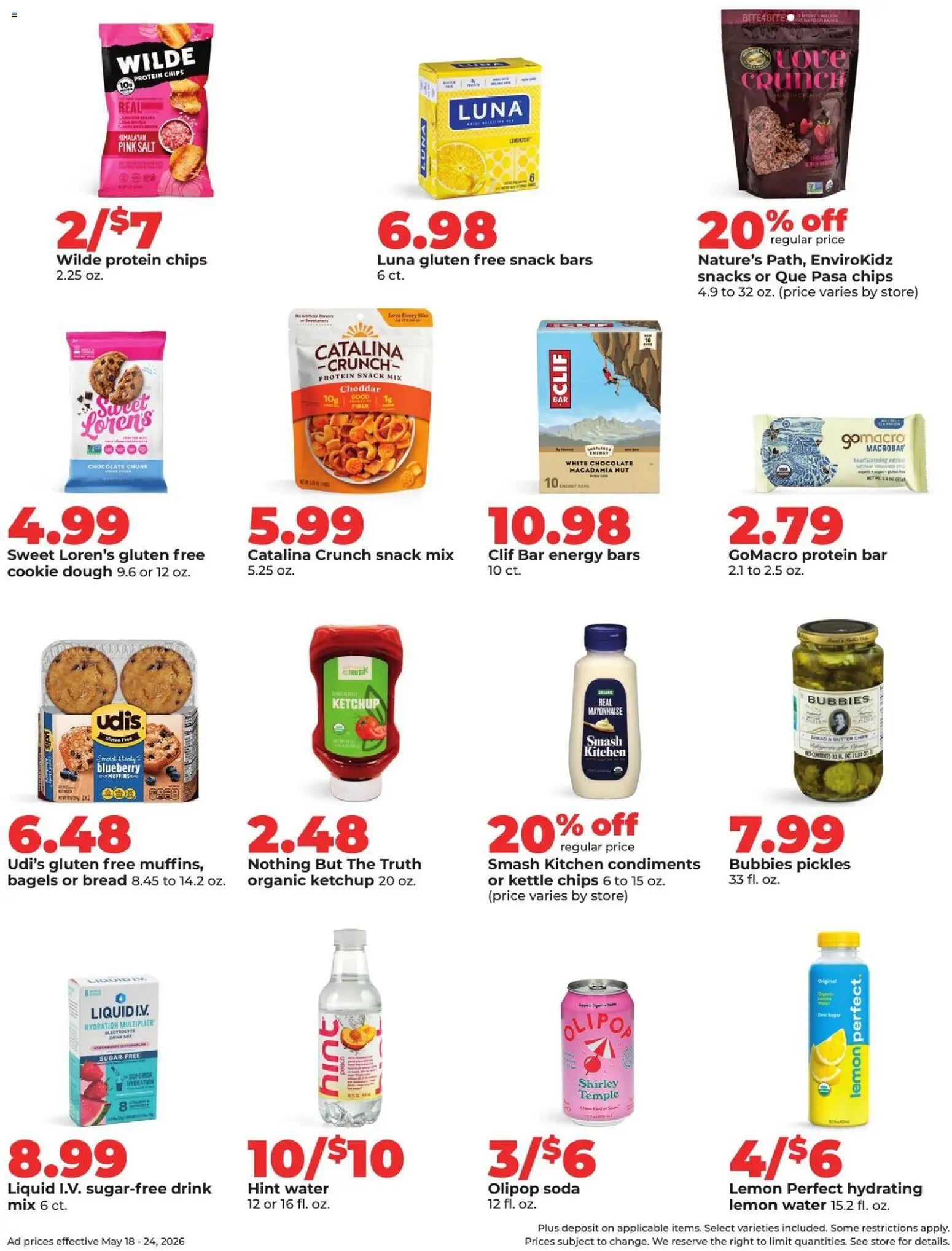 HyVee Weekly Ad - valid from 18.05.2026 | Page: 37 | Products: Ketchup, Water, Mayonnaise, Sugar