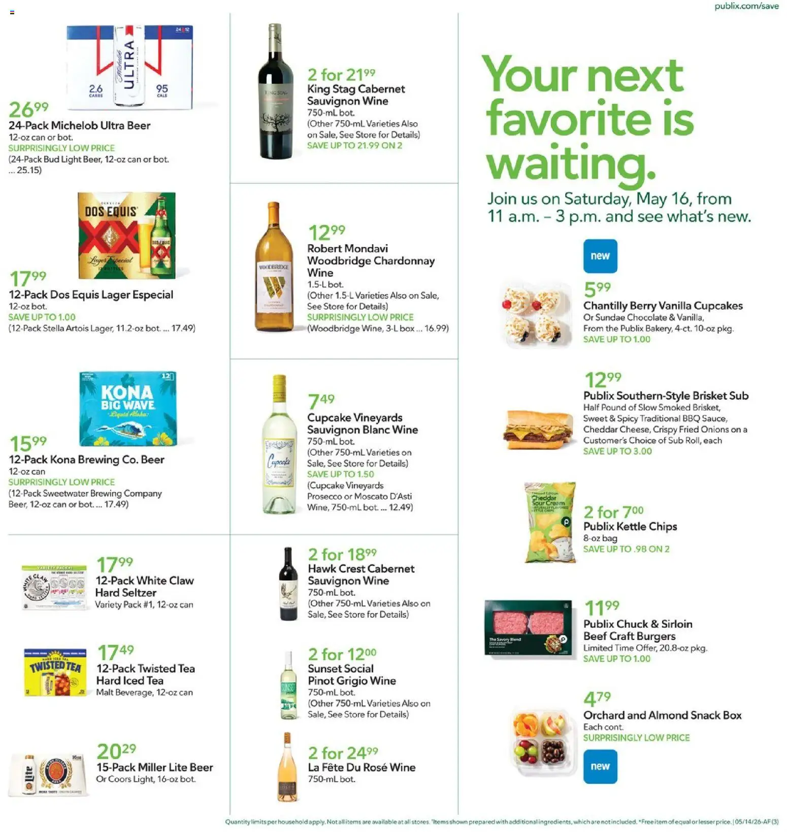 Publix Weekly Ad - valid from 13.05.2026 | Page: 3