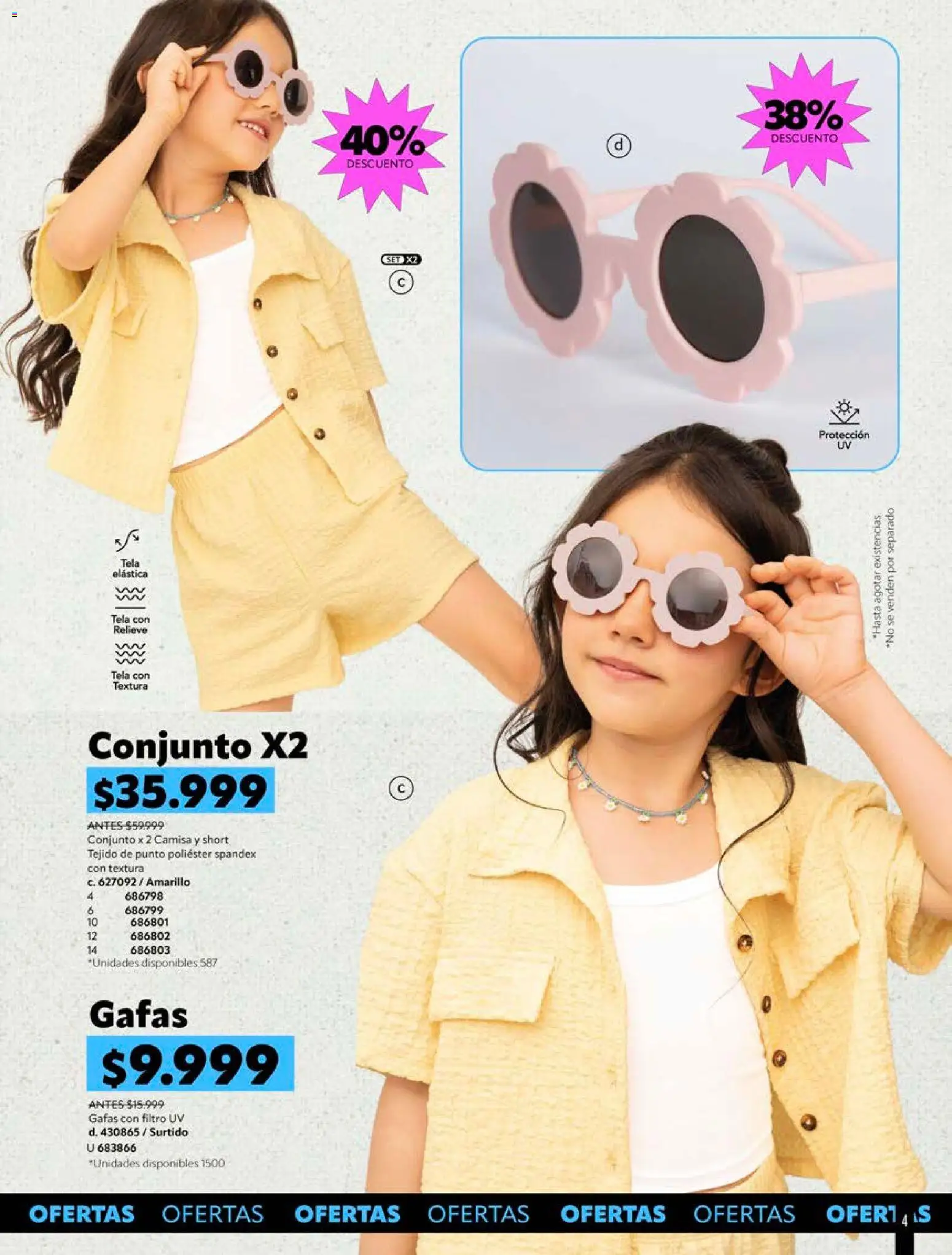 Pacifika revista - valida desde el 18/10/2026 | Página: 209 | Productos: Short, Conjunto, Gafas, Camisa