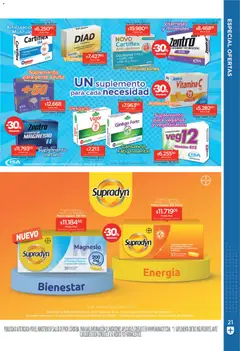 Vista previa Farmacity catálogo válido desde el 30.04.2026 | Página: 21 | Productos: Vitaminas, Suplemento dietario, Palta, Curcuma