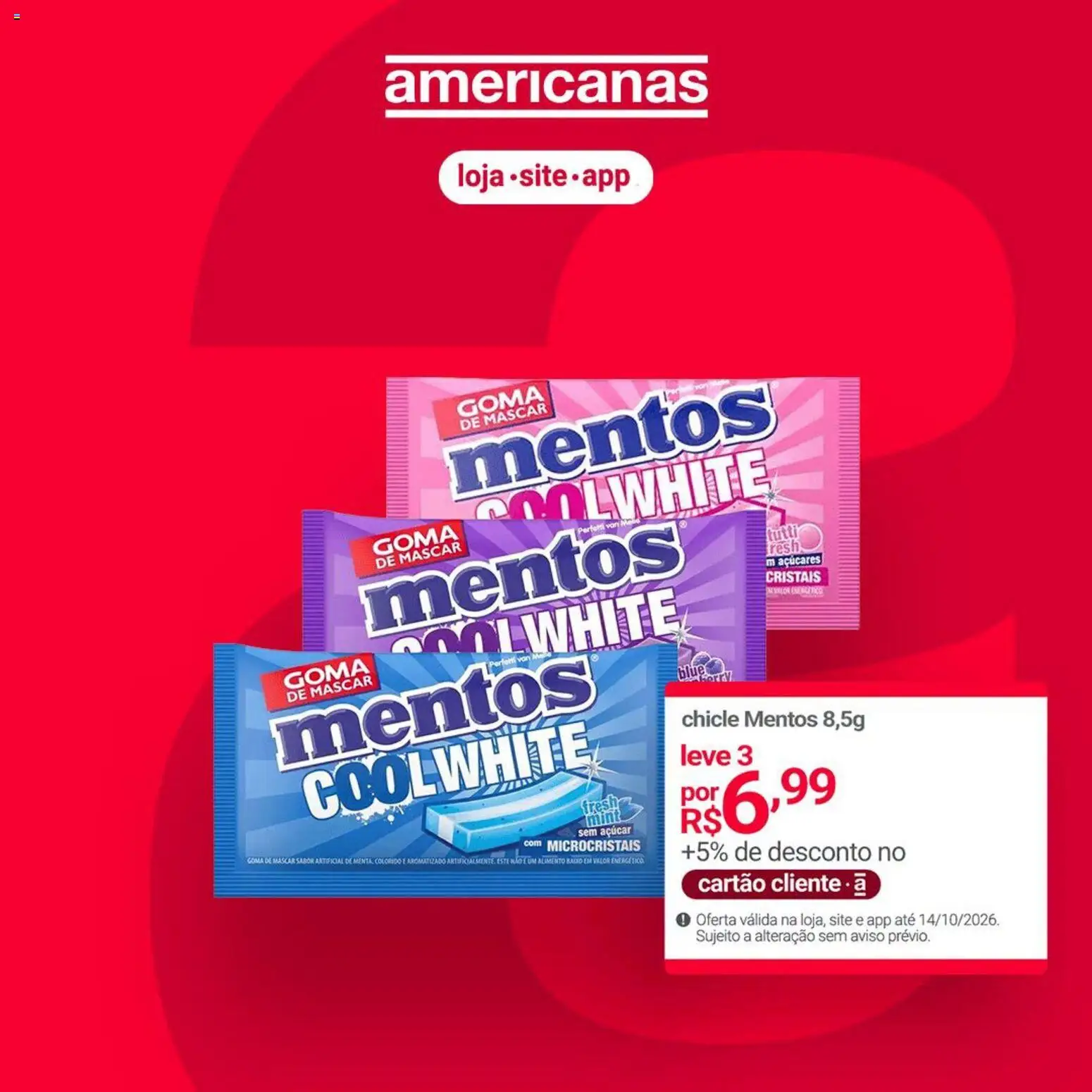 Lojas Americanas Folheto - válido de 06/10/2026 | Página: 4