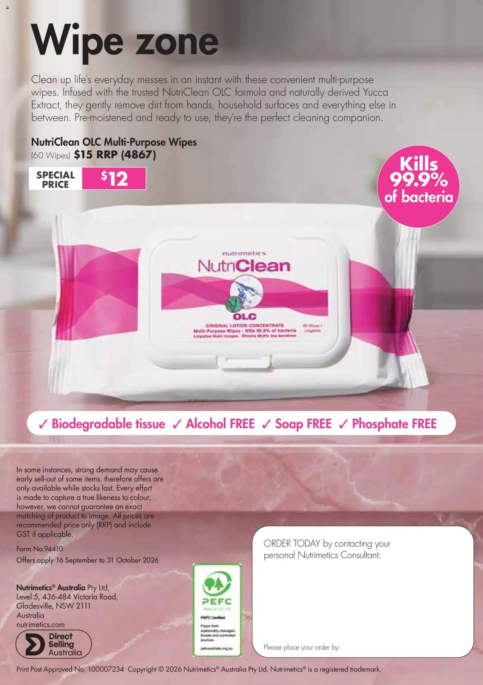 Nutrimetics catalogue - valid from 16/09/2026 | Page: 32 | Products: Household, Alcohol, Soap, Multipurpose