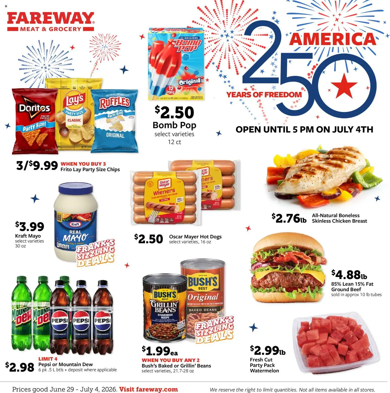 Fareway Weekly Ad - valid from 06/29/2026 | Page: 1