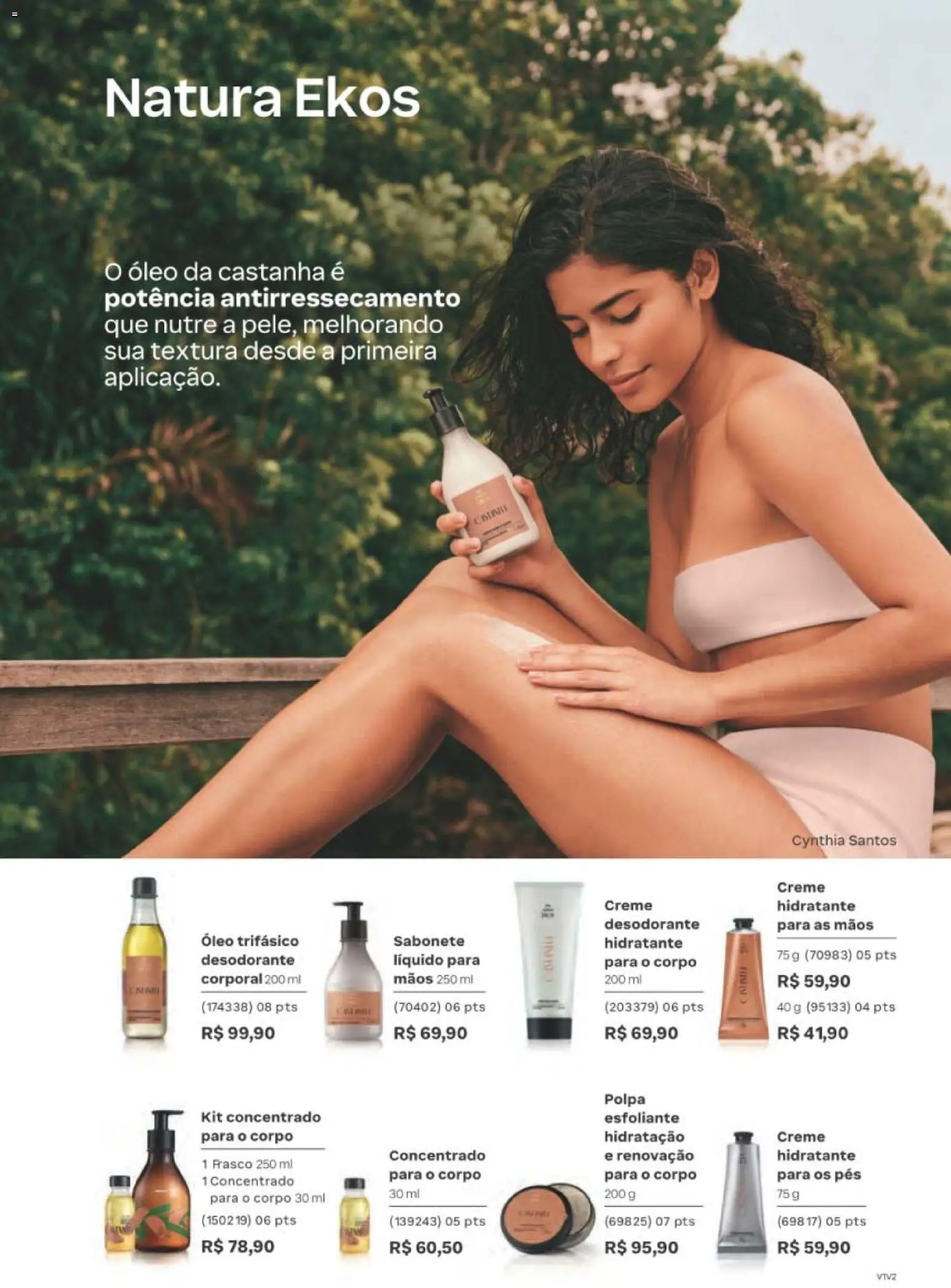 Natura Folheto - válido de 12/10/2026 | Página: 146 | Produtos: Óleo, Creme hidratante, Creme, Sabonete