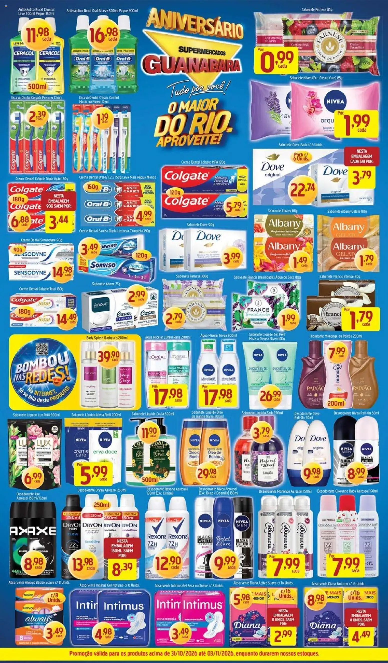 Supermercados Guanabara Folheto - válido de 31/10/2026 | Página: 10