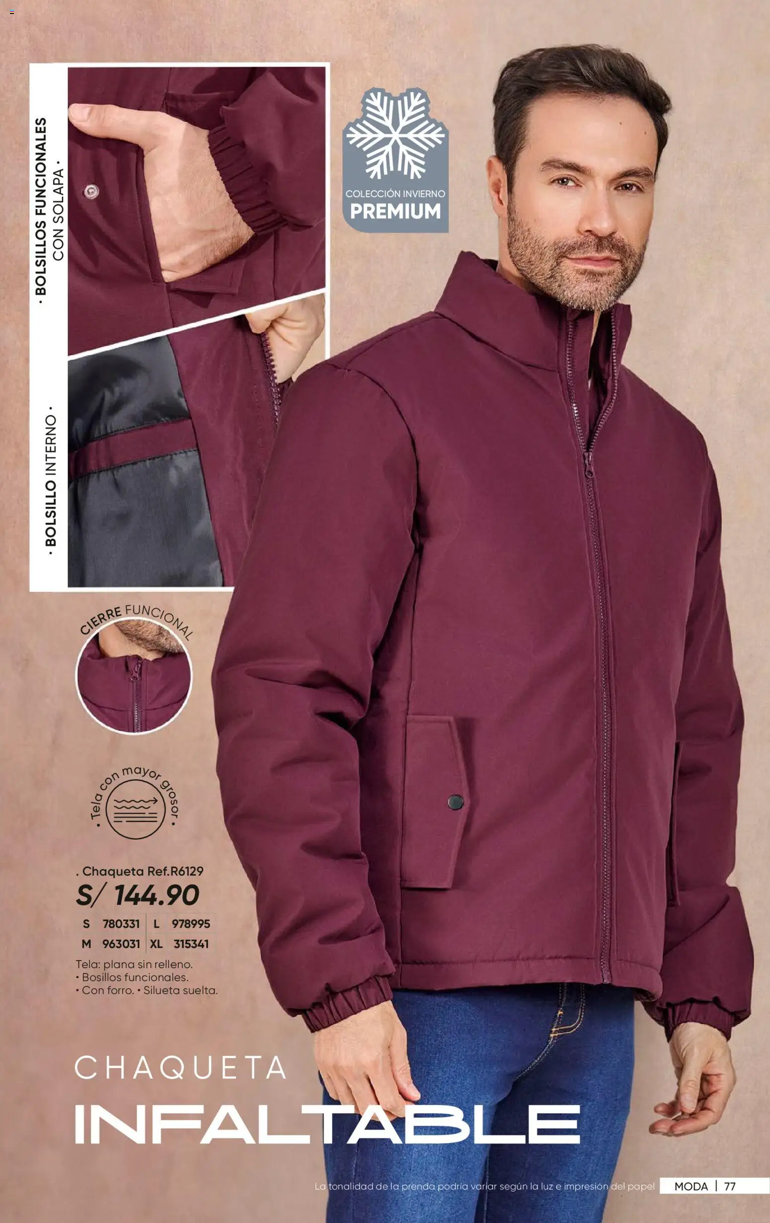 Catálogo Azzorti válido desde 27/07/2026 | Página: 79 | Productos: Chaqueta, Bolsillos
