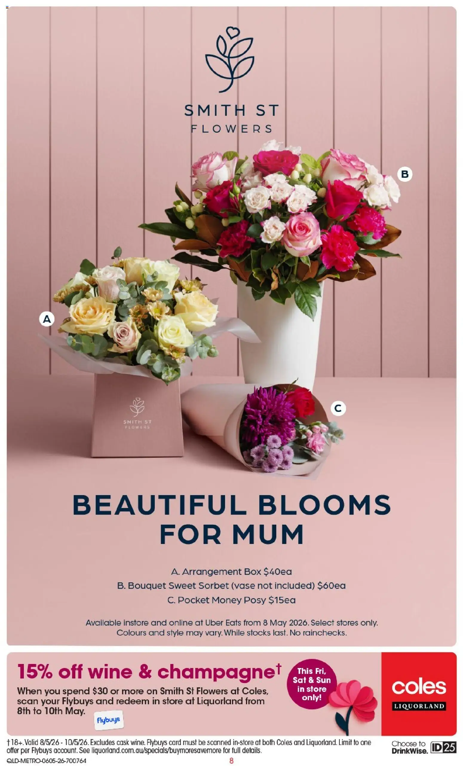 Coles catalogue - valid from 06.05.2026 | Page: 9 | Products: Box, Vase, Wine