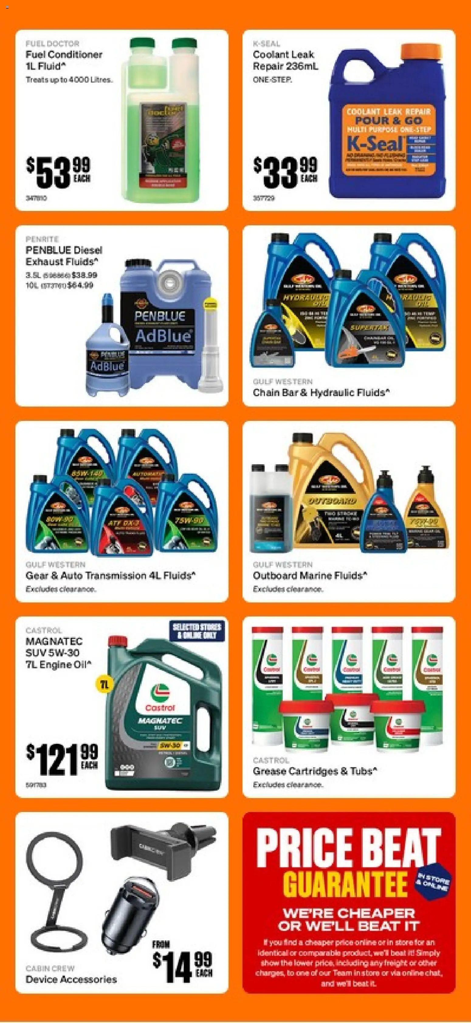 Supercheap Auto catalogue - valid from 12/08/2026 | Page: 38 | Products: Chain, Conditioner, Accessories, Device