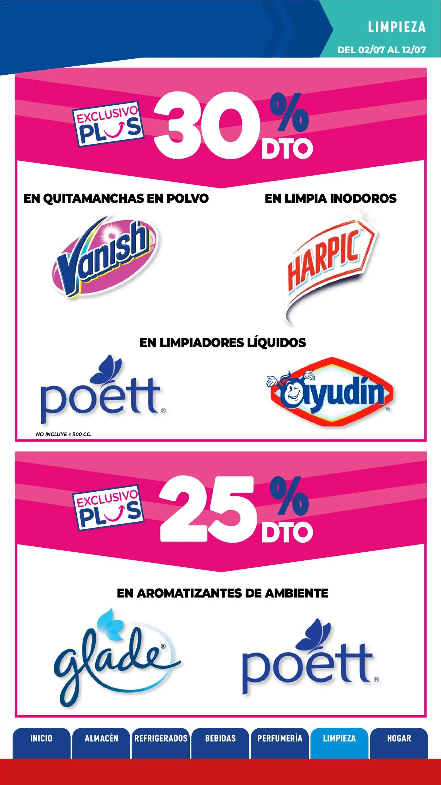 La Anonima catálogo │ válido desde el 02/07/2026 | Página: 37 | Productos: Polvo, Quitamanchas