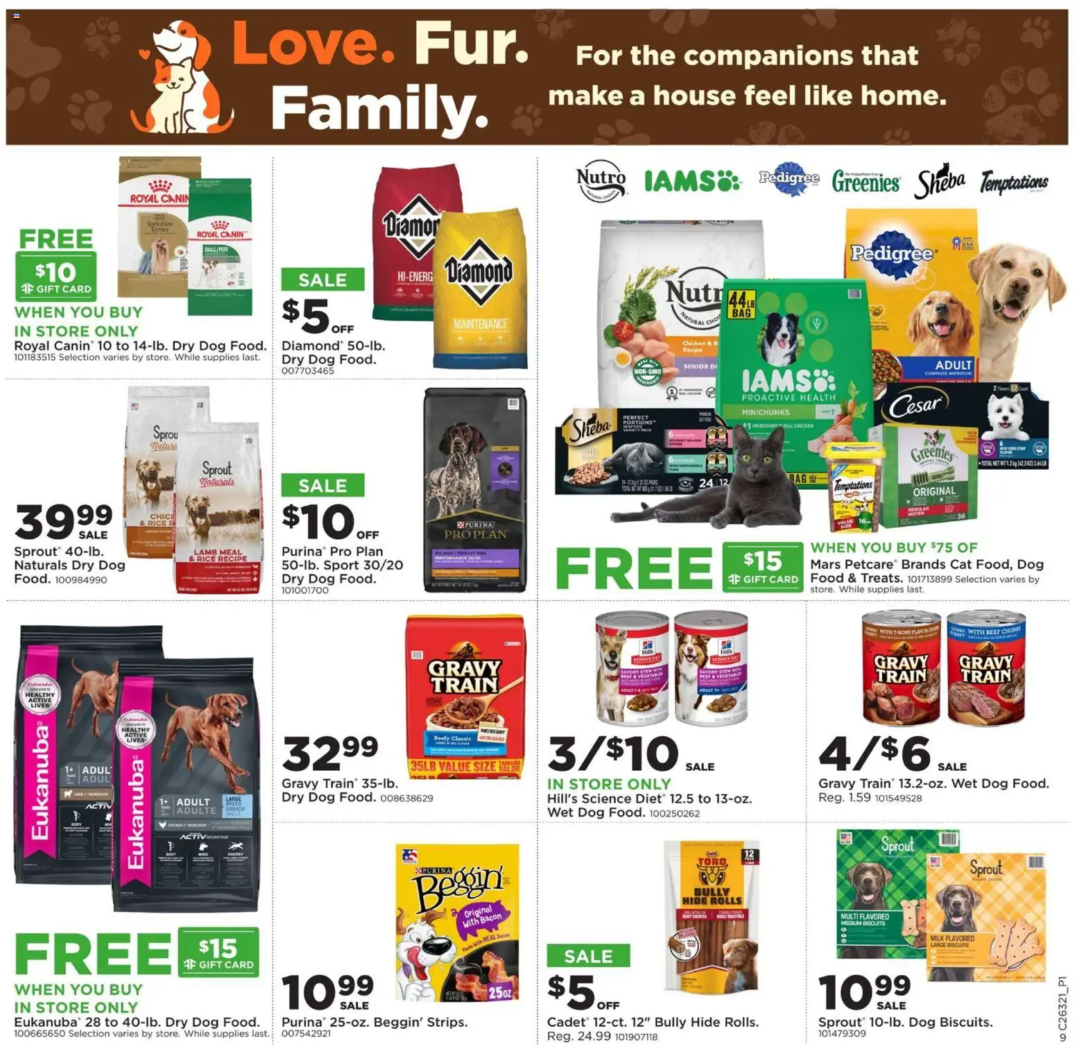 Mills Fleet Farm Weekly Ad - valid from 08/03/2026 | Page: 11 | Products: Milk, Beef, Vegetables, Bag