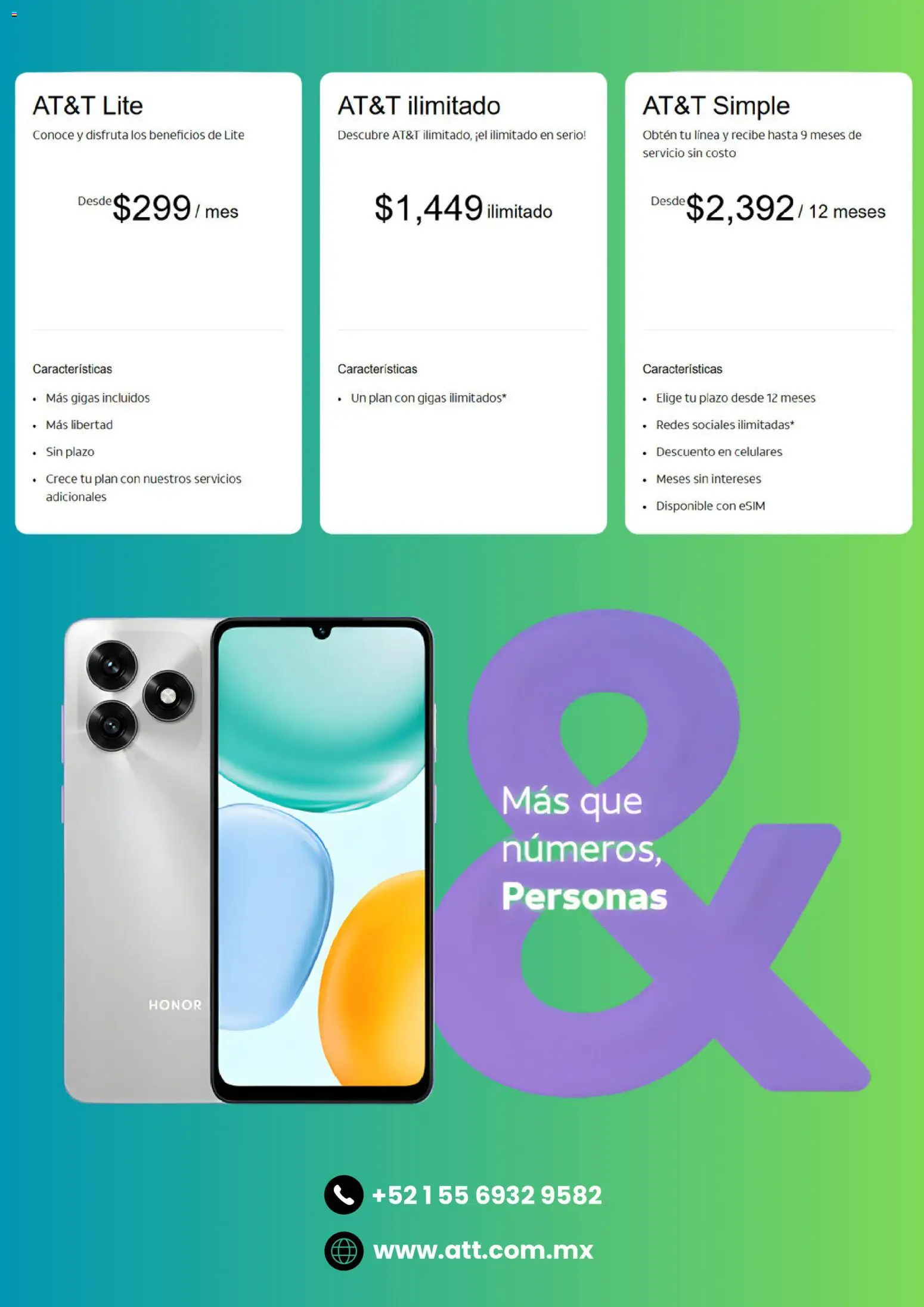 Nuevas ofertas de AT&T válidas en toda la República Mexicana desde el 01.06.2026. ¡Encuentra las mejores ofertas en AT&T catálogo! | Página: 5