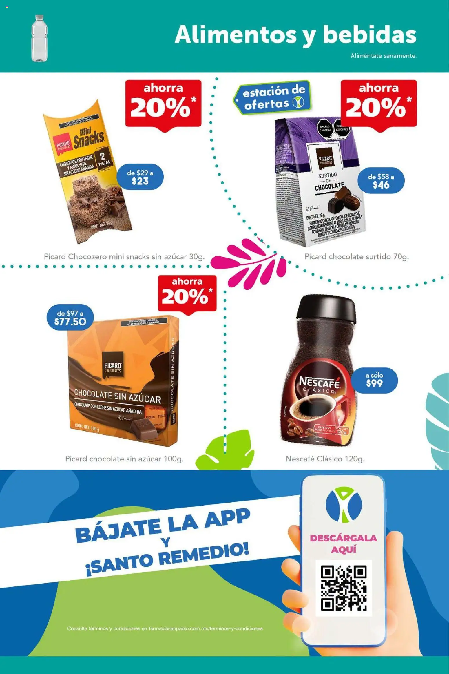 Nuevas ofertas de Farmacia San Pablo válidas en toda la República Mexicana desde el 12/07/2026. ¡Encuentra las mejores ofertas en Farmacia San Pablo catálogo! | Página: 16 | Productos: Azúcar, Leche, Chocolate, Almendra