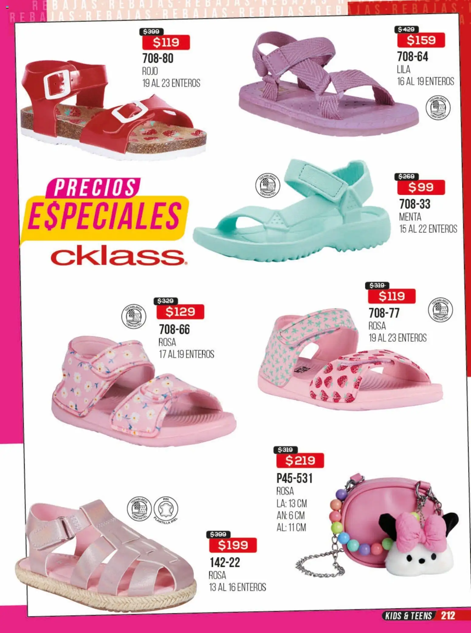 Nuevas ofertas de Cklass válidas en toda la República Mexicana desde el 23/06/2026. ¡Encuentra las mejores ofertas en Cklass catálogo Rebajas sobre rebajas calzado! | Página: 213