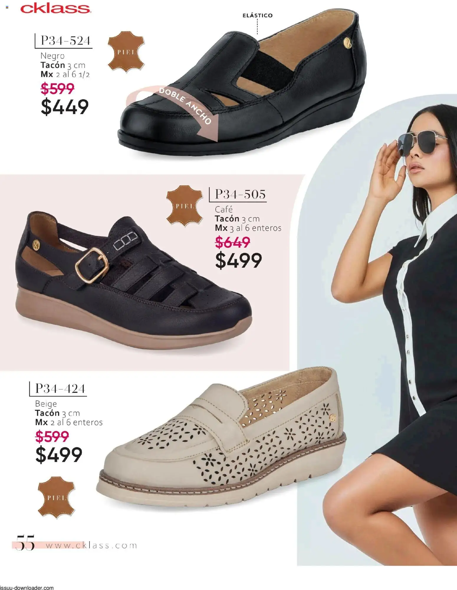 Nuevas ofertas de Cklass válidas en toda la República Mexicana desde el 26/01/2026. ¡Encuentra las mejores ofertas en Cklass catálogo Especial Calzado! | Página: 56 | Productos: Café