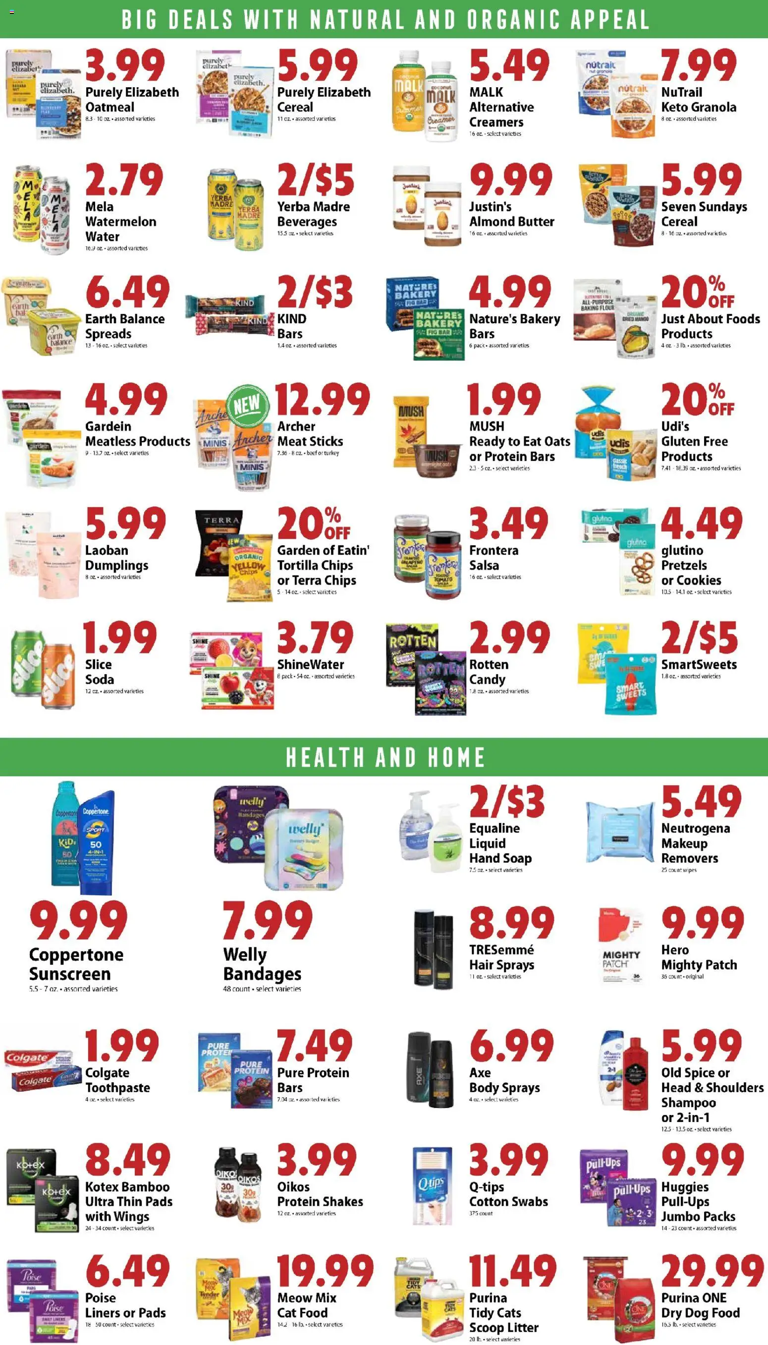 Festival Foods Weekly Ad - valid from 08/19/2026 | Page: 7 | Products: Candy, Cat Food, Beef, Pads