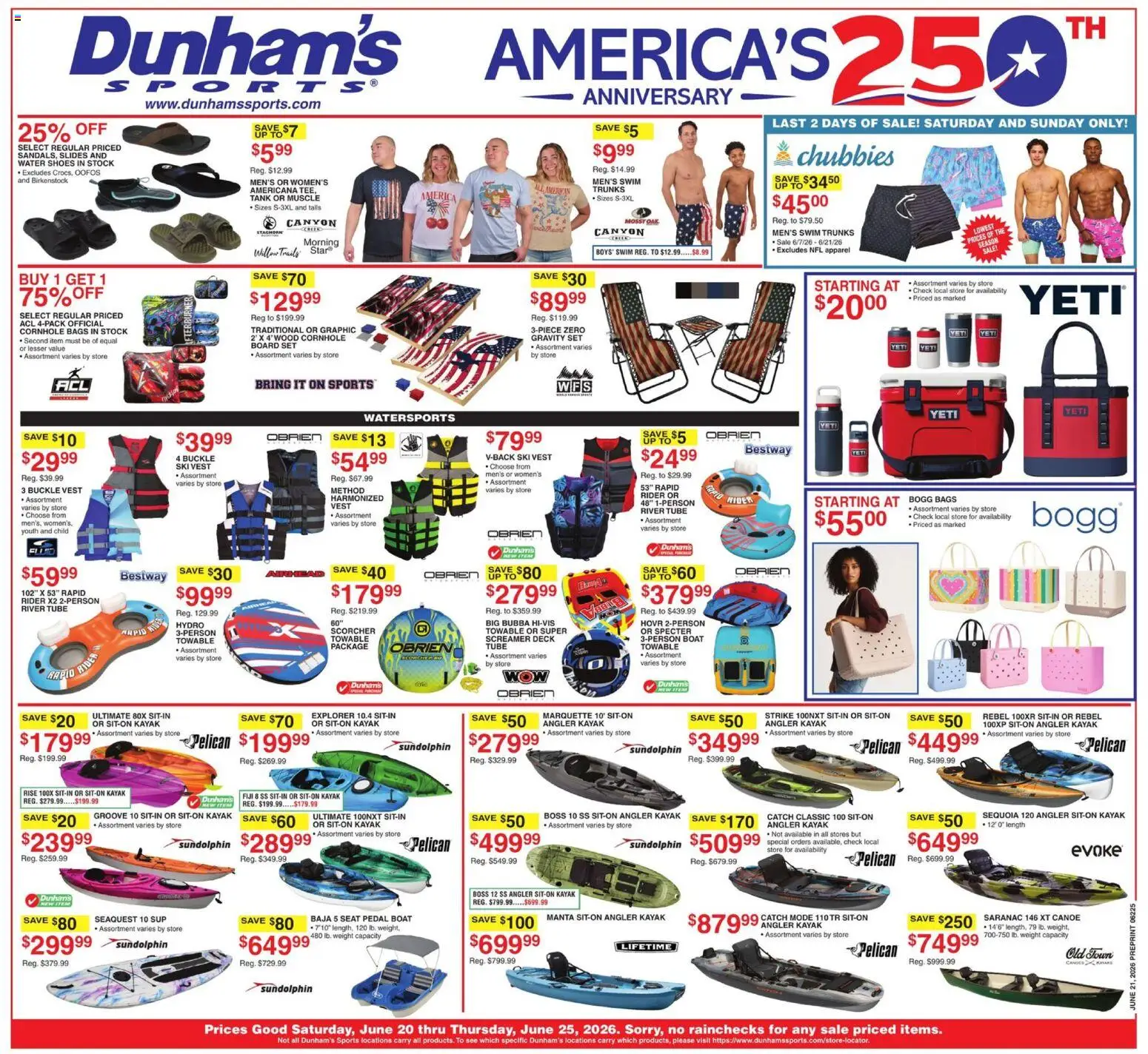 Dunham's Sports Weekly Ad - valid from 20.06.2026 | Page: 1