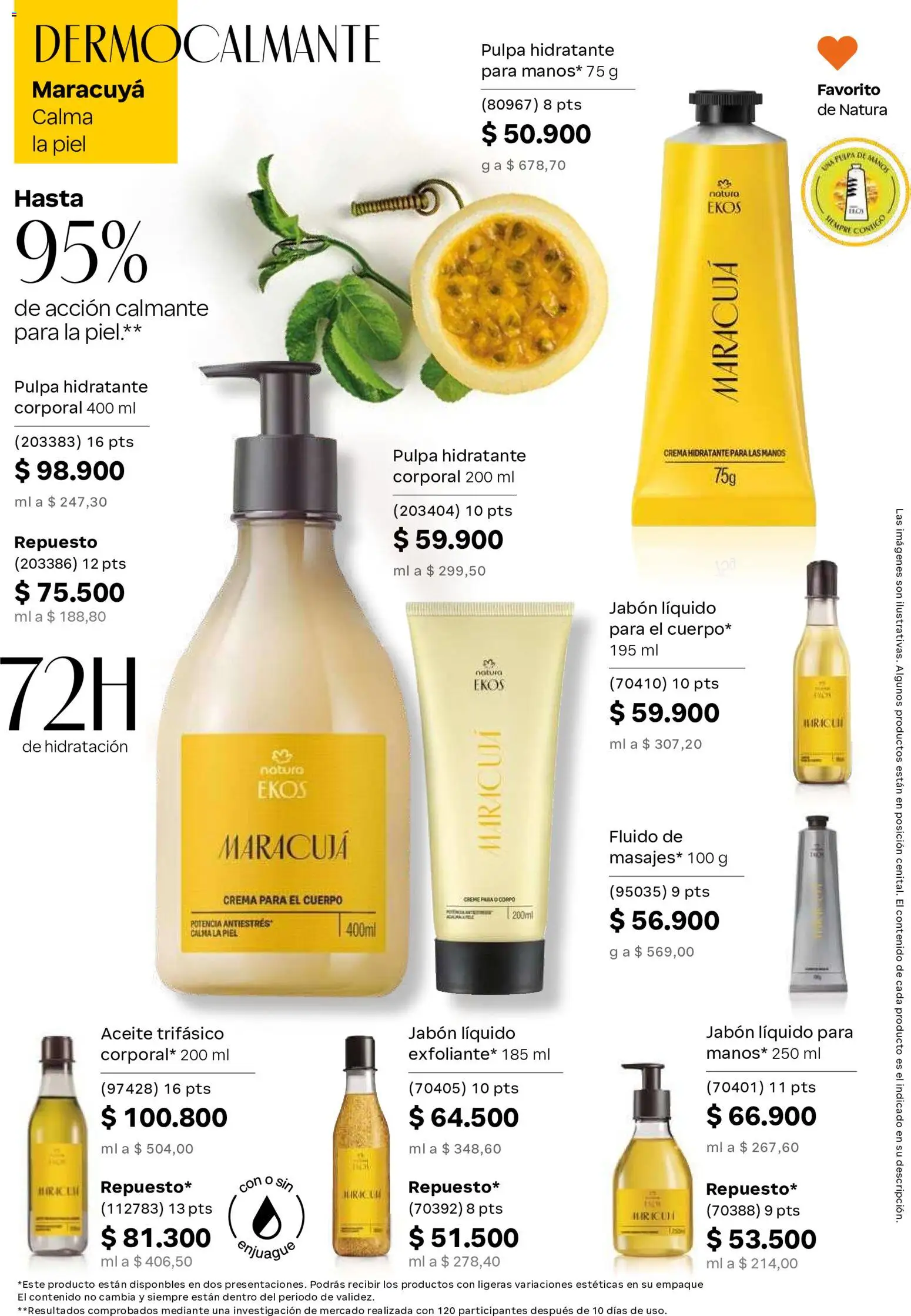 Natura revista - valida desde el 01/07/2026 | Página: 21 | Productos: Crema, Crema para el cuerpo, Jabón, Aceite