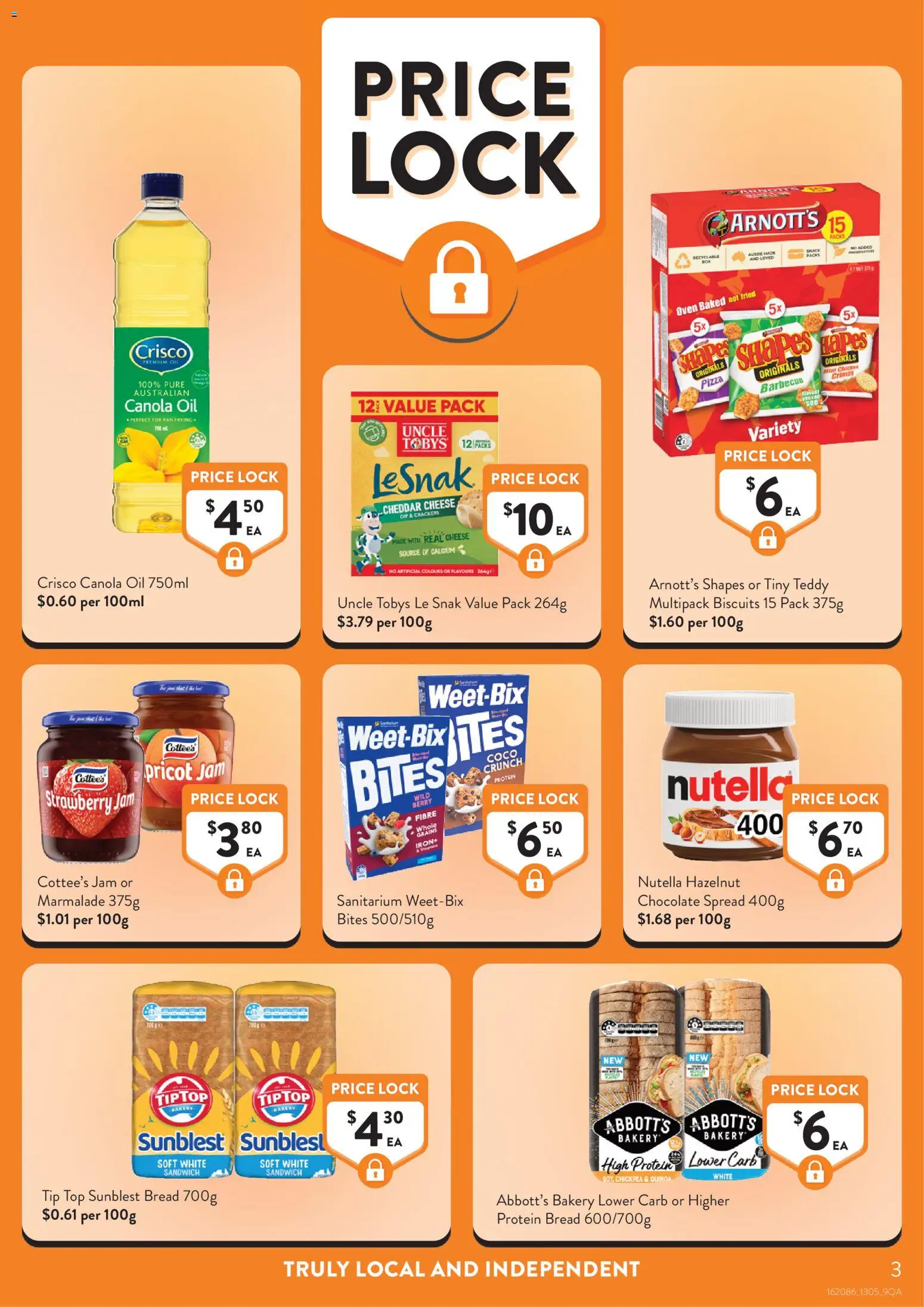 Foodworks catalogue - valid from 13.05.2026 | Page: 3 | Products: Cheese, Pizza, Oven, Bakery