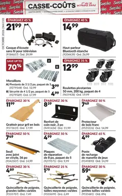 Preview of Princess Auto circulaire - Casse-Coûts from shop Princess Auto valid from Oct 1, 2026 | Page: 17 | Products: Television