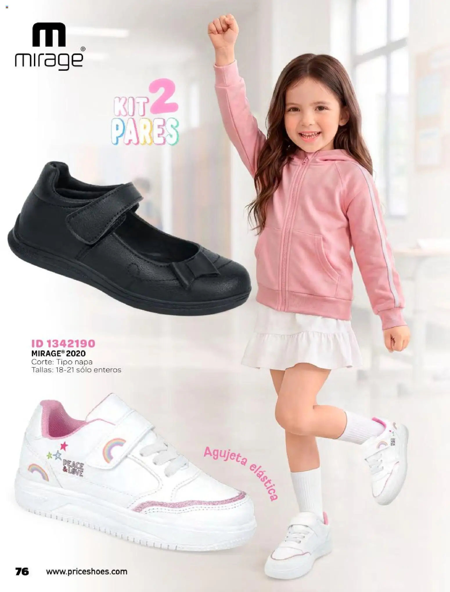 Nuevas ofertas de Price Shoes válidas en toda la República Mexicana desde el 21/10/2026. ¡Encuentra las mejores ofertas en Price Shoes catálogo Kids! | Página: 76