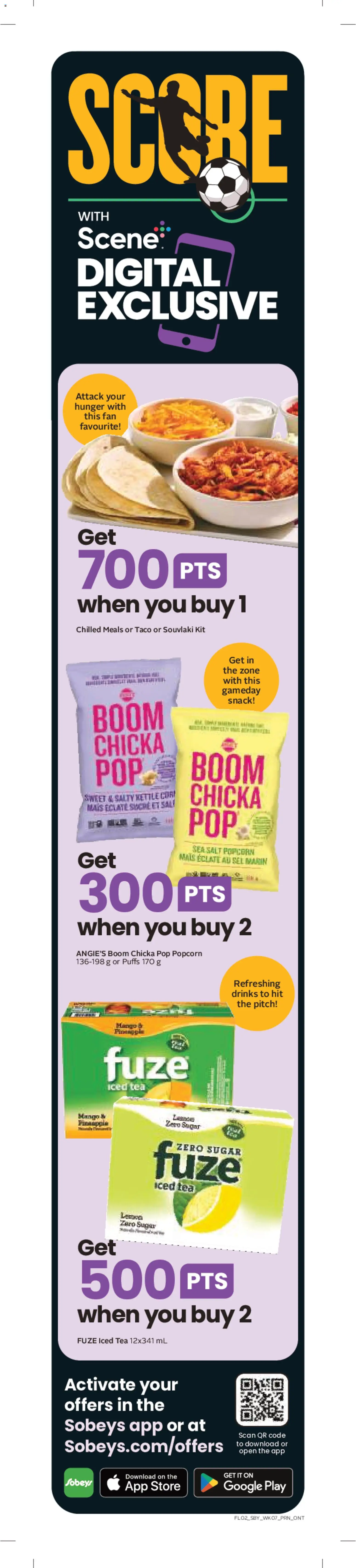 Sobeys flyer valid from 11.06.2026 | Page: 3 | Products: Tea, Kettle, Fan