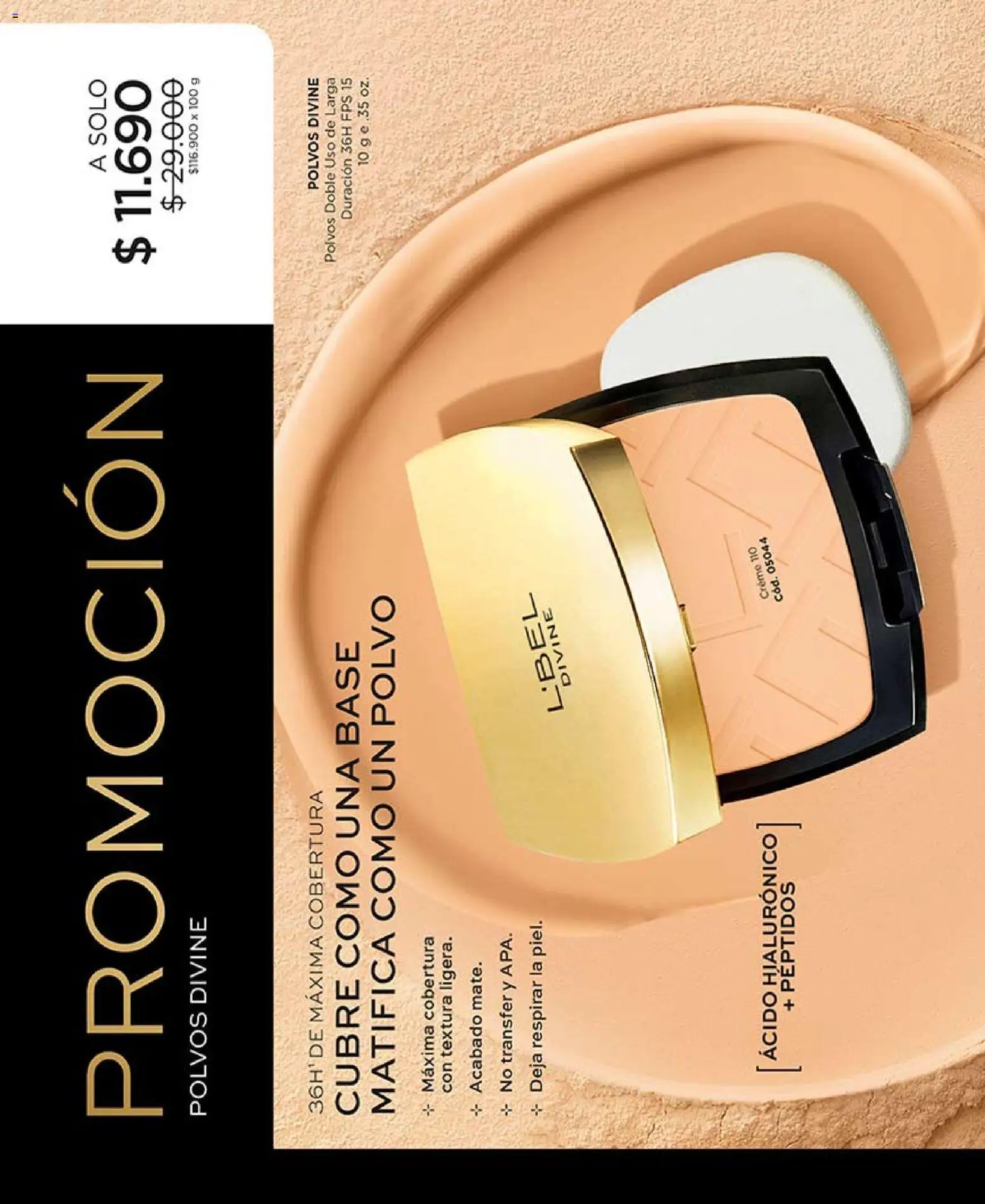 Catálogo L'Bel Campaña 9 │ válido desde el 17.05.2026 | Página: 74 | Productos: Polvo, Base