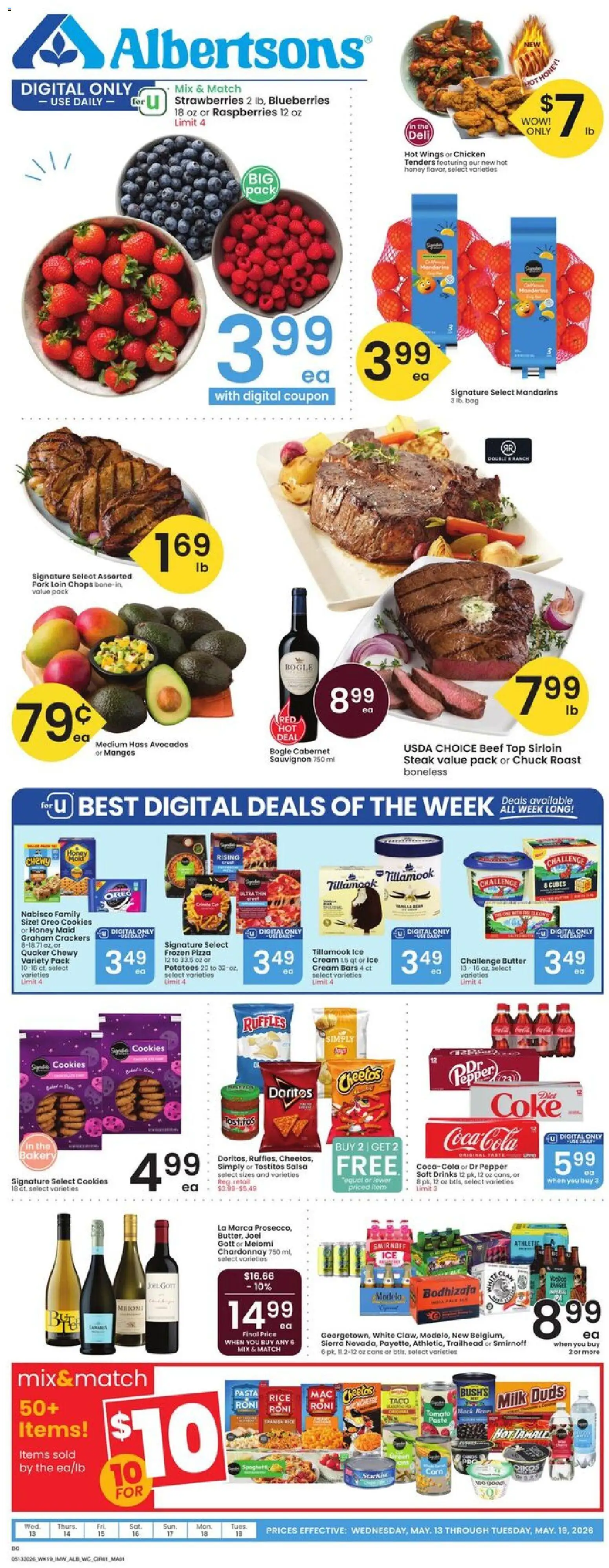Albertsons Weekly Ad - valid from 13.05.2026 | Page: 1