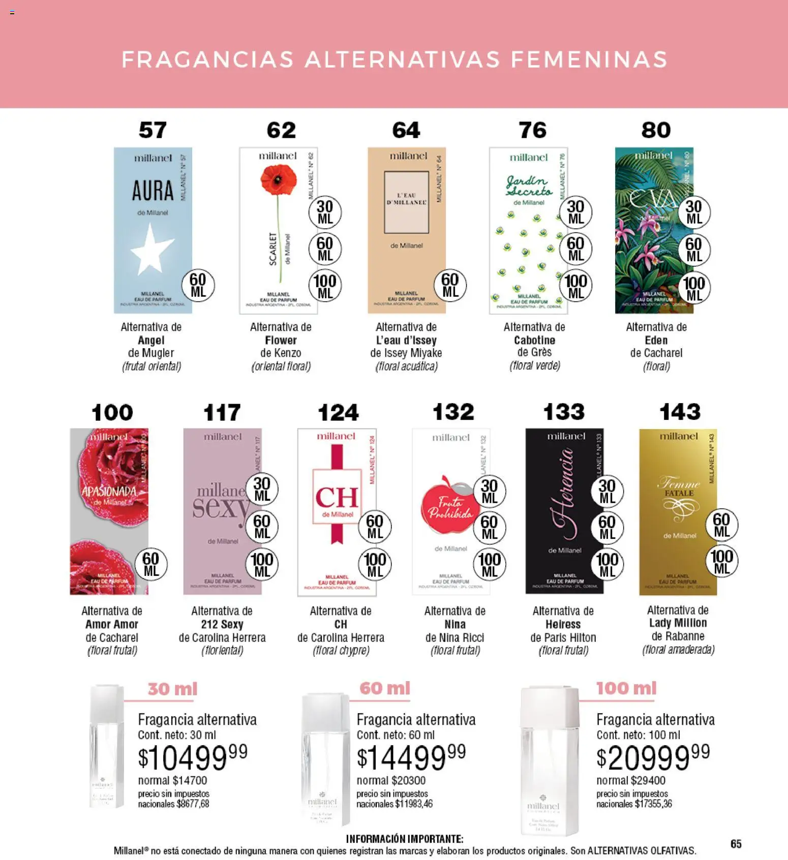 Millanel - Catálogo │ válido desde el 25.05.2026 | Página: 65 | Productos: Fragancia