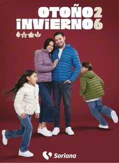 Vista previa de Soriana catálogo otoño invierno, nuevo folleto de la tienda, válido en México a partir del 30/09/2026