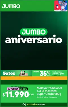 Jumbo Ofertas válido desde el 27.07.2026