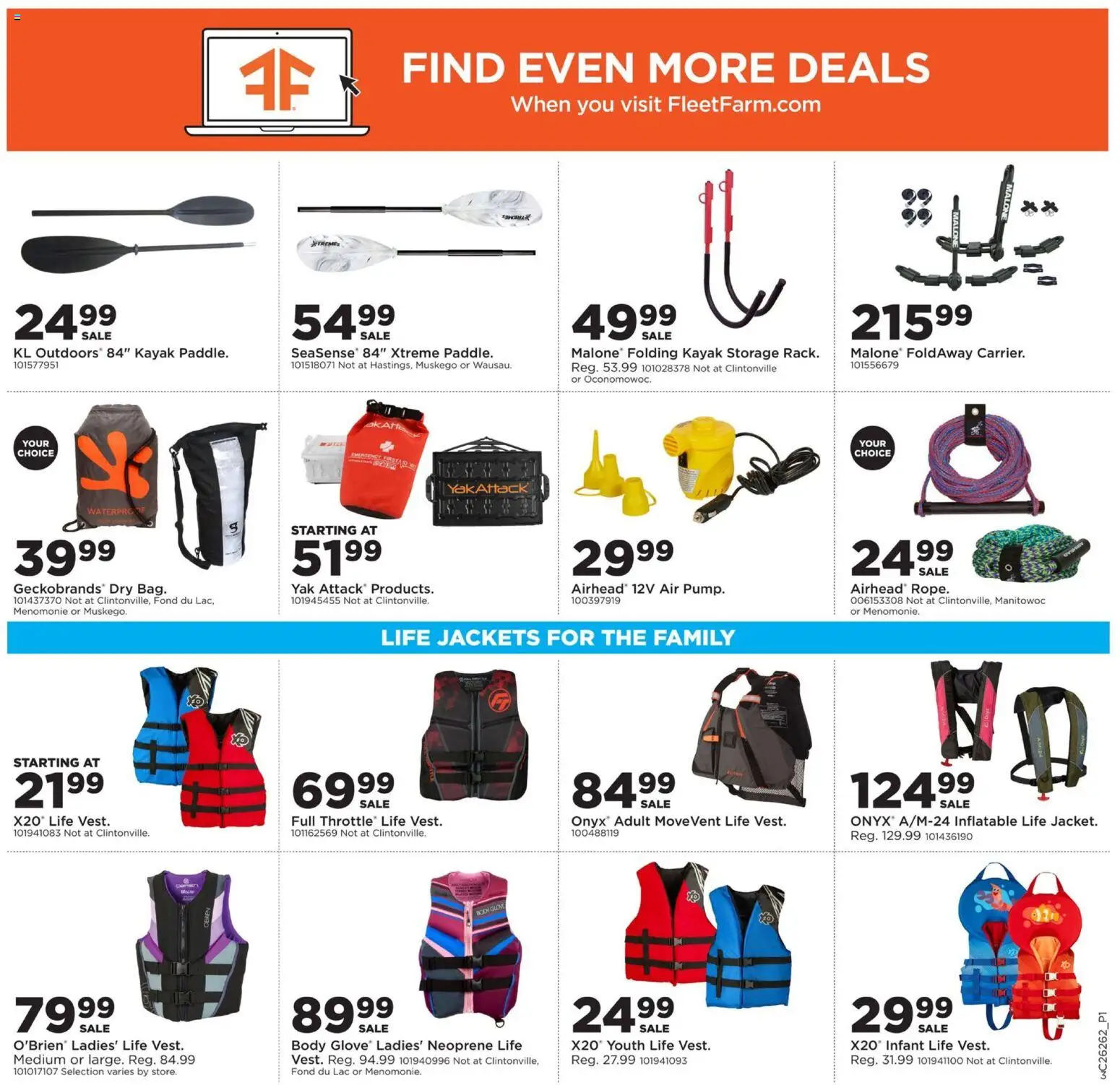 Mills Fleet Farm Fishing & Marine - valid from 06/29/2026 | Page: 3