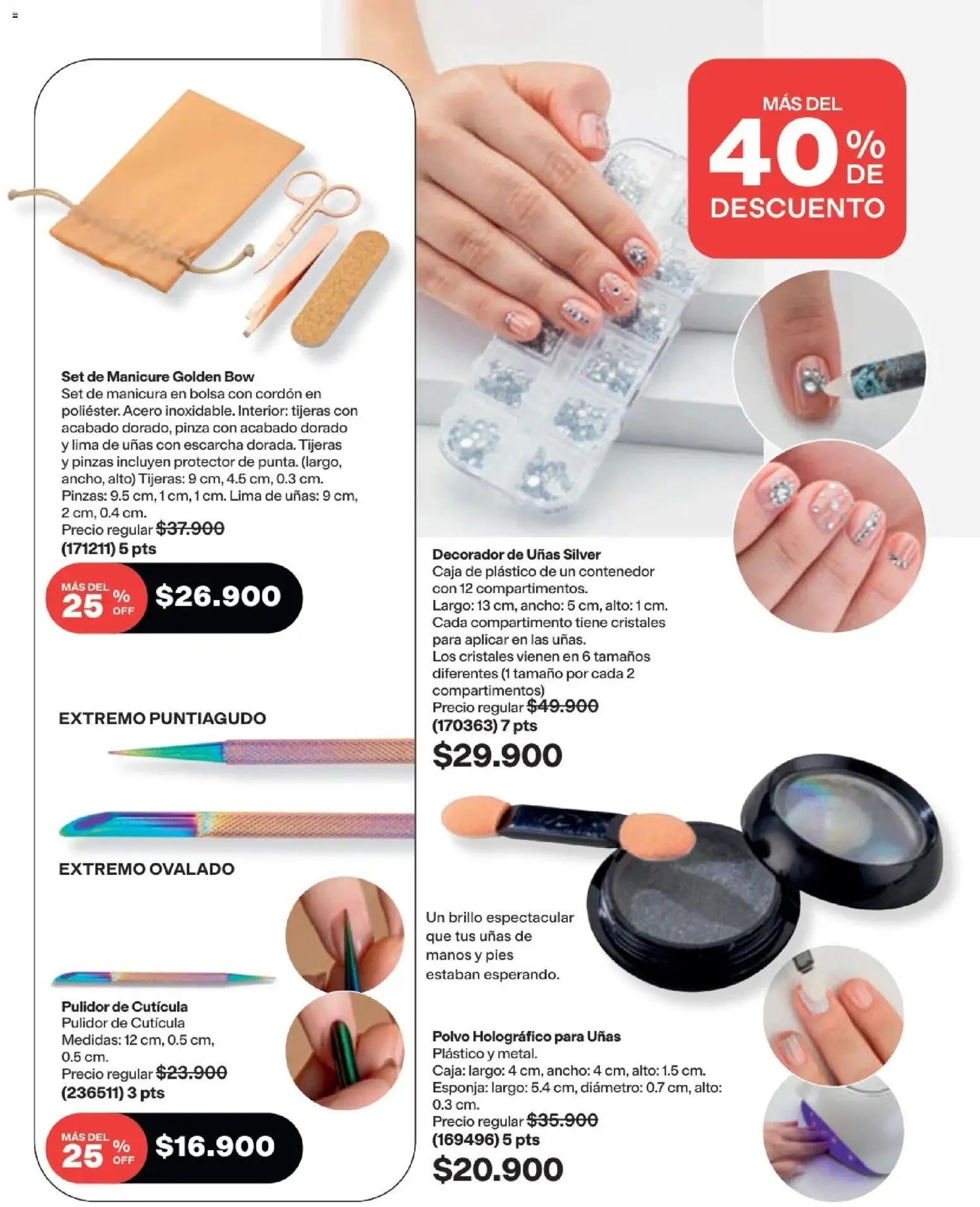 Avon revista - valida desde el 16/08/2026 | Página: 171 | Productos: Pinza, Esponja, Bolsa, Lima