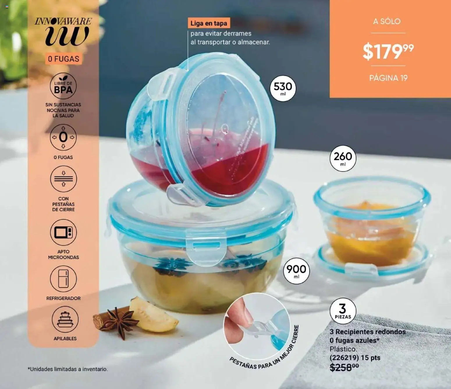 Nuevas ofertas de AVON válidas en toda la República Mexicana desde el 31/07/2026. ¡Encuentra las mejores ofertas en AVON Casa & Estilo 12 2026! | Página: 19 | Productos: Refrigerador, Microondas, Liga